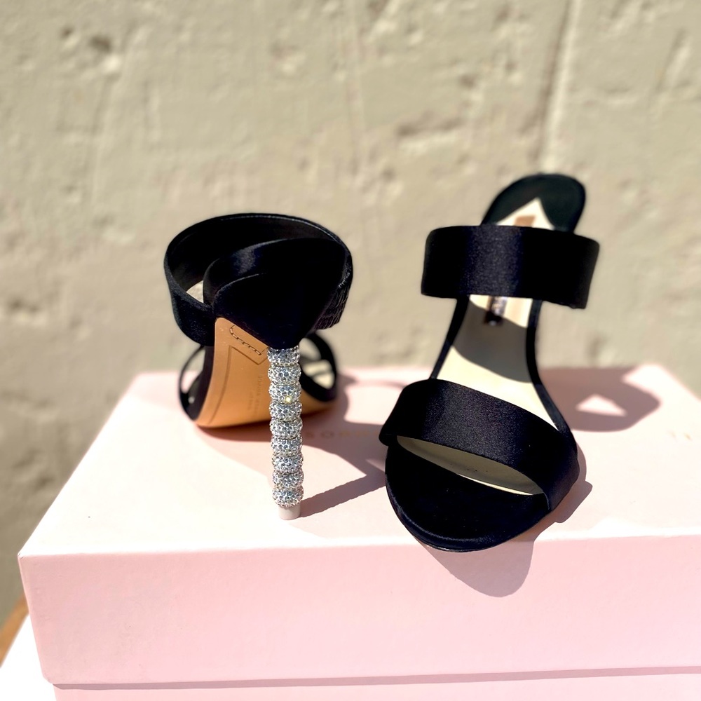 [NOW SOLD] Sophia Webster Rosalind satin mules